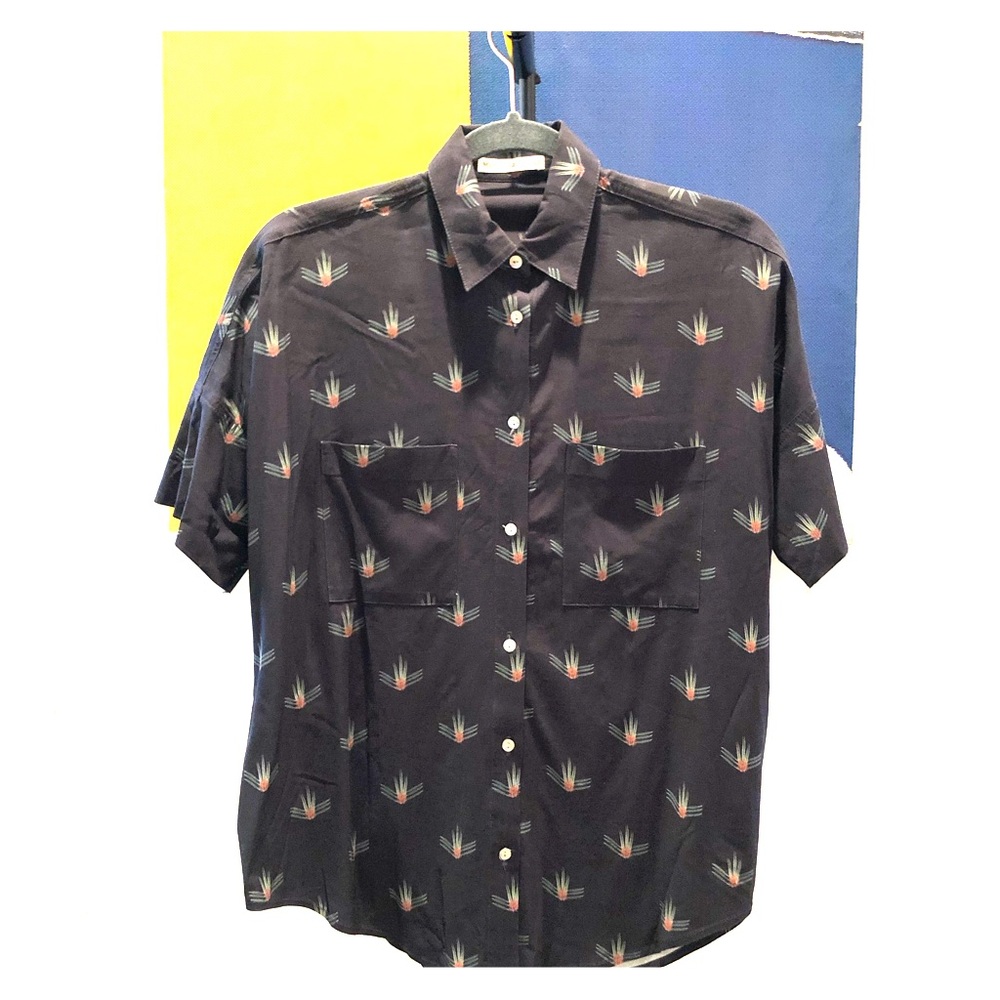 MARINE LAYER-Agave Button Down Shirt